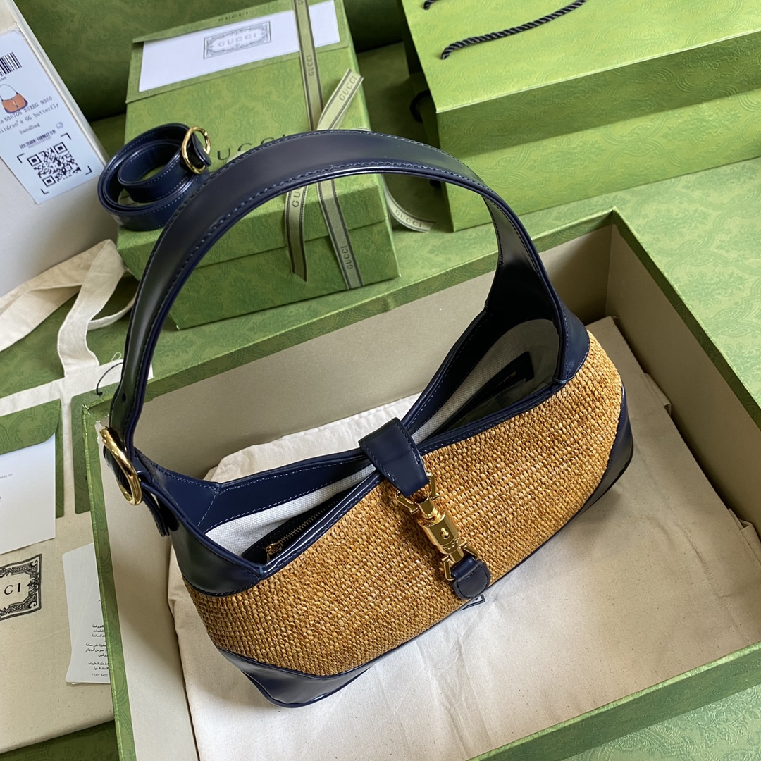 Gvc*1 small jackie 1961 hobo bag ‎636709 28 x 19 x 4.5 cm