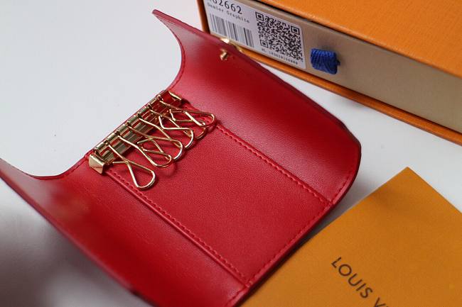 l0vis Vvtt0n 6 key holder red m90902 10 x 7 x 2 cm