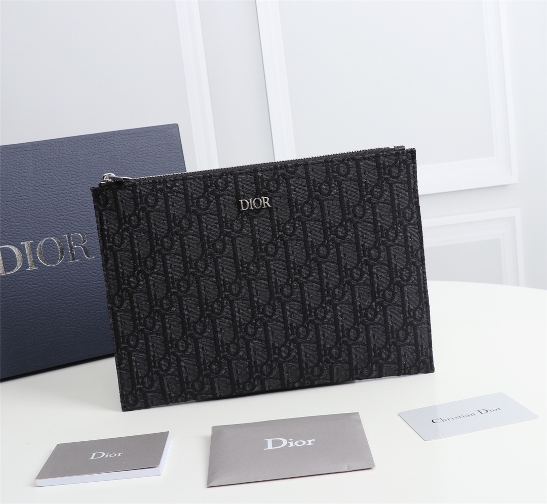 D10r pouch oblique jacquard black 2obca251yse 27 x 19 cm