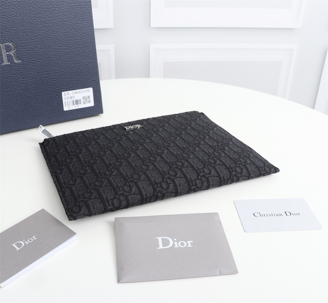 D10r pouch oblique jacquard black 2obca251yse 27 x 19 cm