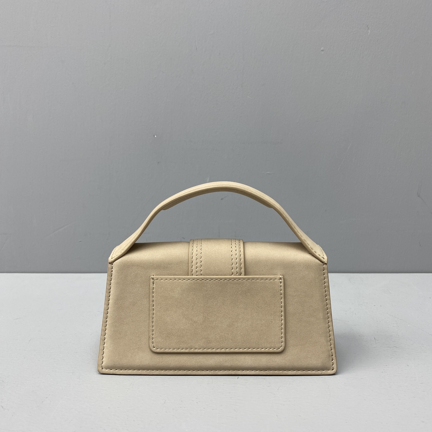 JACQUEMUS SMALL Le Bambino Velvet Beige 213BA06 18 x 6 x 7 cm