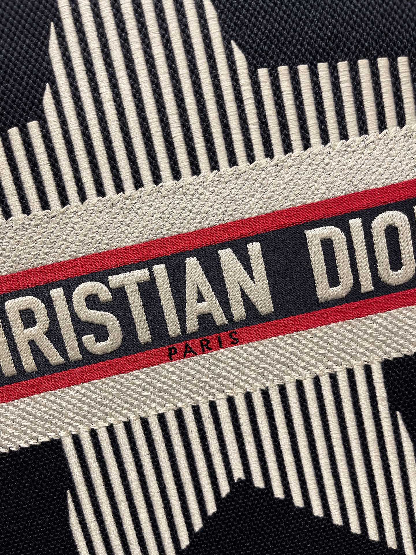 D10r D10ralps book tote black three-tone embroidery m1286 41.5 cm