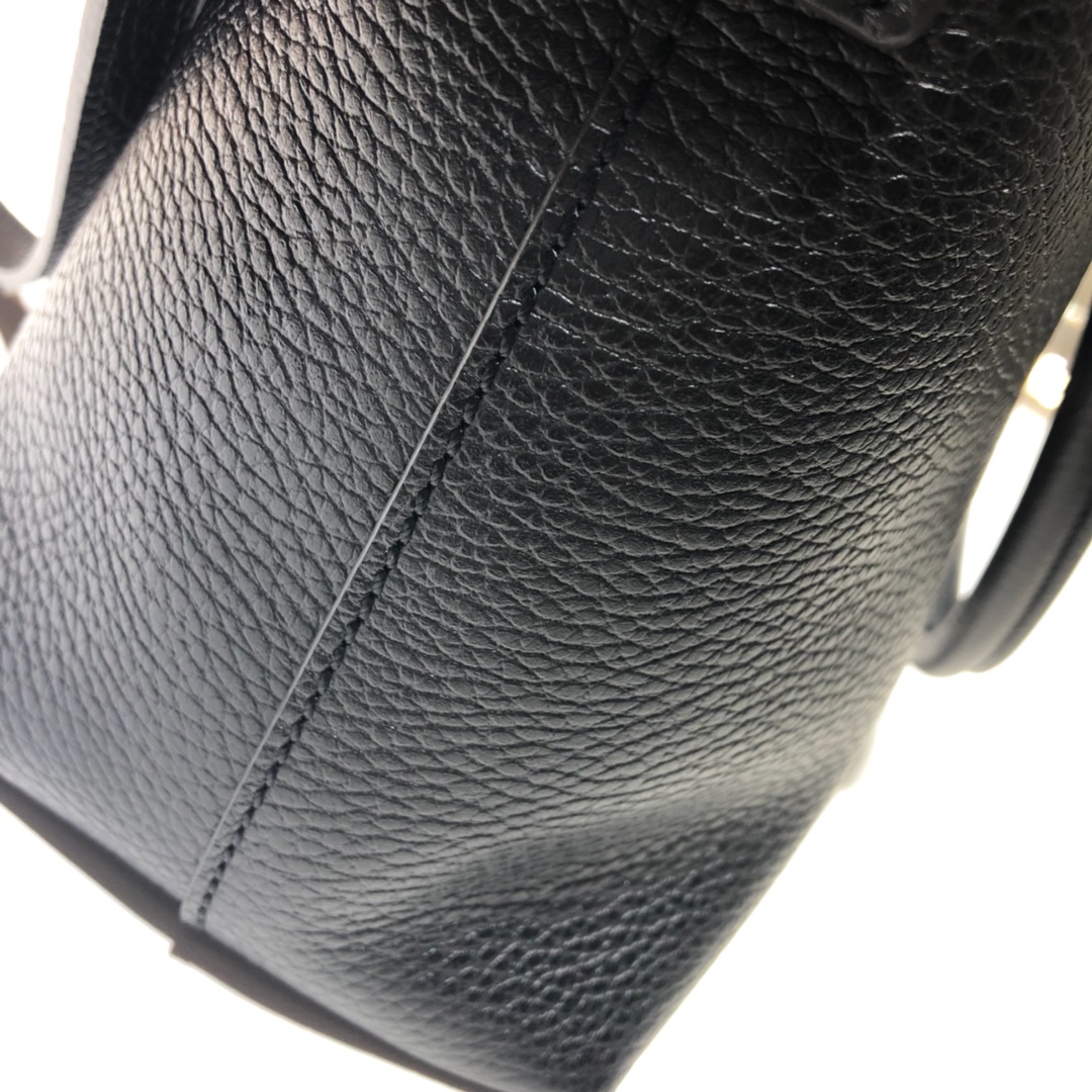 Gvc*1 convertible straight leather black 449659 30 x 22 x 12 cm