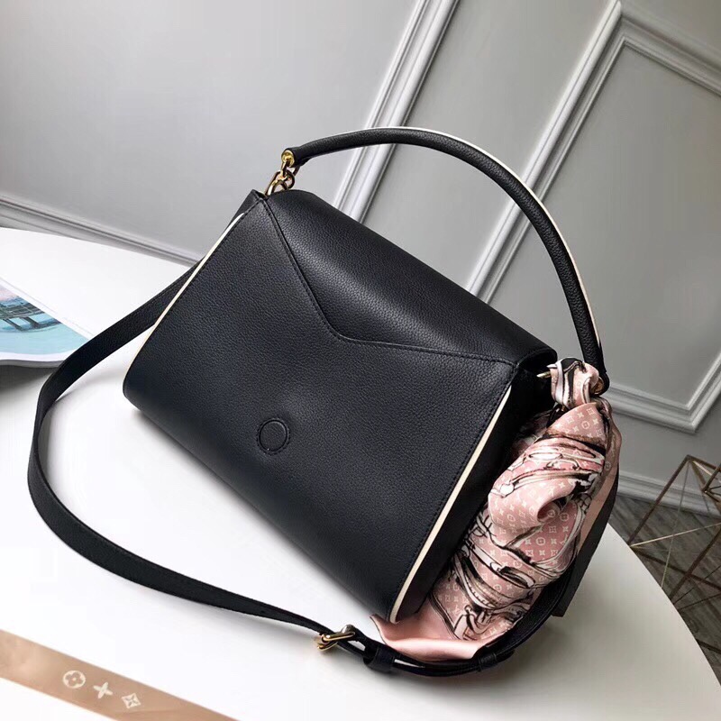 l0vis Vvtt0n double v bag monogram canvas black m54439 28 x 21 x 16 cm