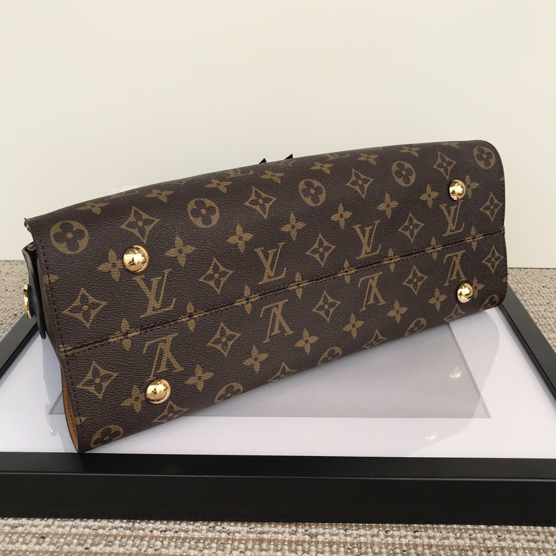 l0vis Vvtt0n tuileries tote bag monogram canvas purple m41456 35 x 24 x 13 cm