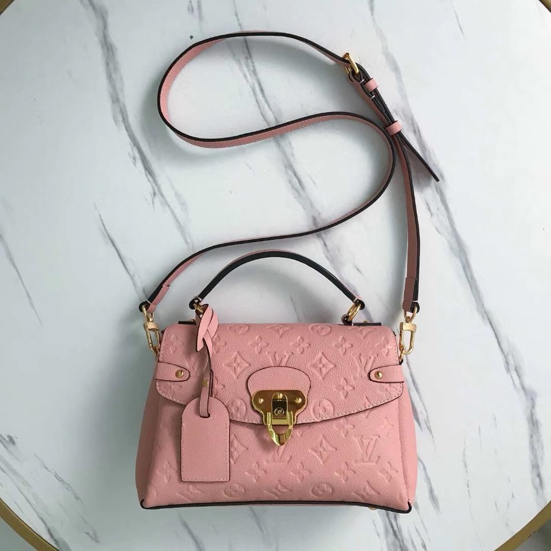 l0vis Vvtt0n georges bb monogram empreinte leather rose poudre m53942 27.5 x 17 x 11.5 cm