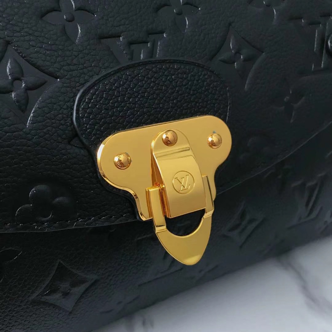 l0vis Vvtt0n georges bb monogram empreinte leather black m53941 27.5 x 17 x 11.5 cm