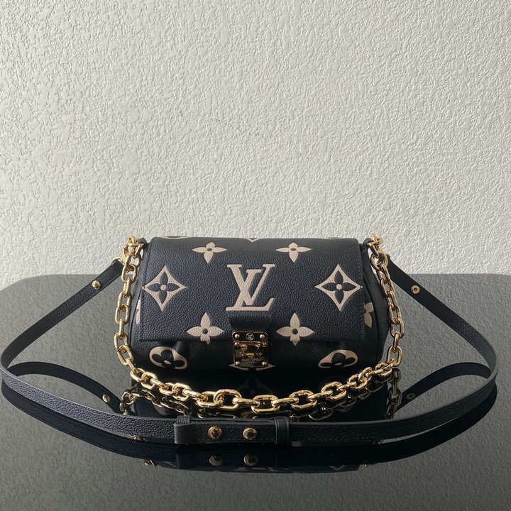 l0vis Vvtt0n favorite black and beige m45836 24 x 14 x 9 cm
