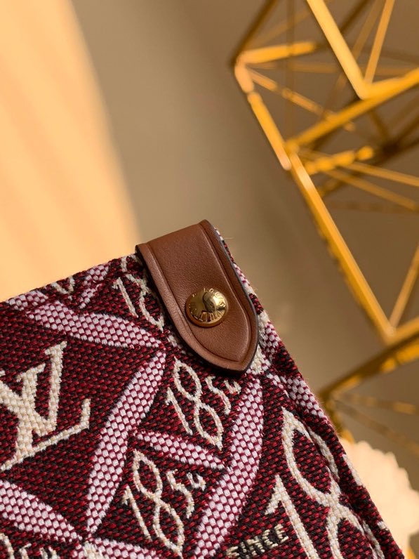 l0vis Vvtt0n since 1854 onthego gm monogram flowers red m57185 41cm