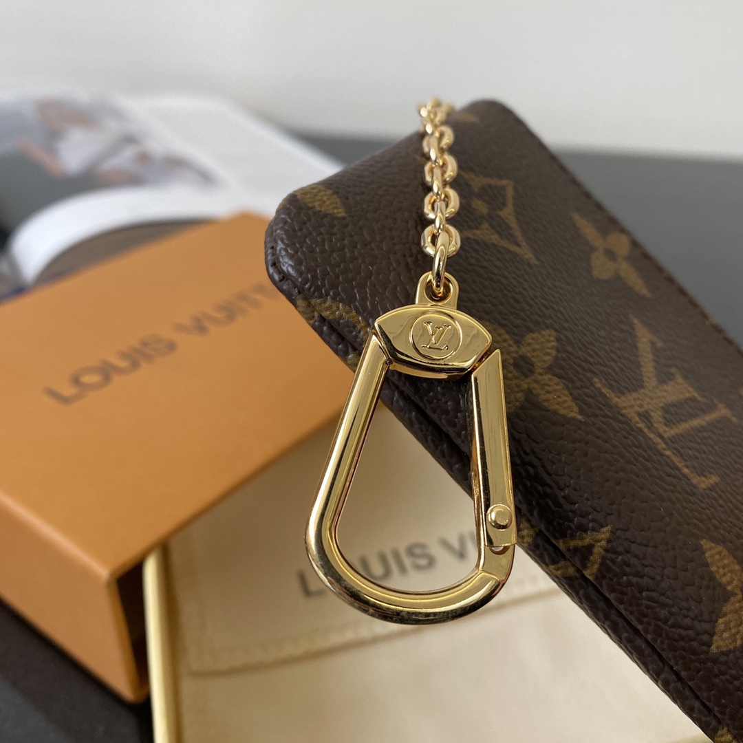 l0vis Vvtt0n key pouch monogram cancas m62650 11.5 x 6.5cm