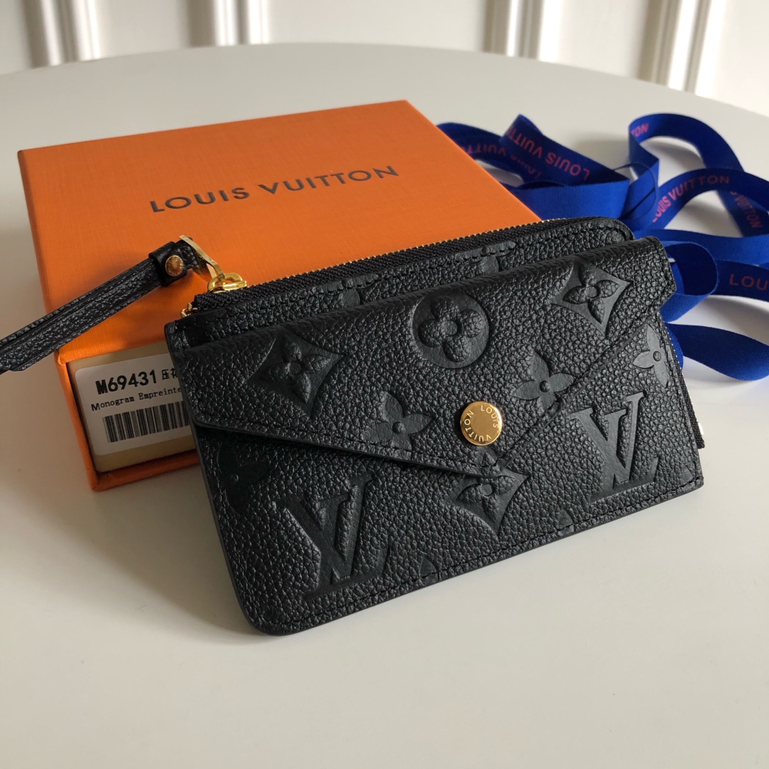 l0vis Vvtt0n card holder recto verso black m69421 13 cm