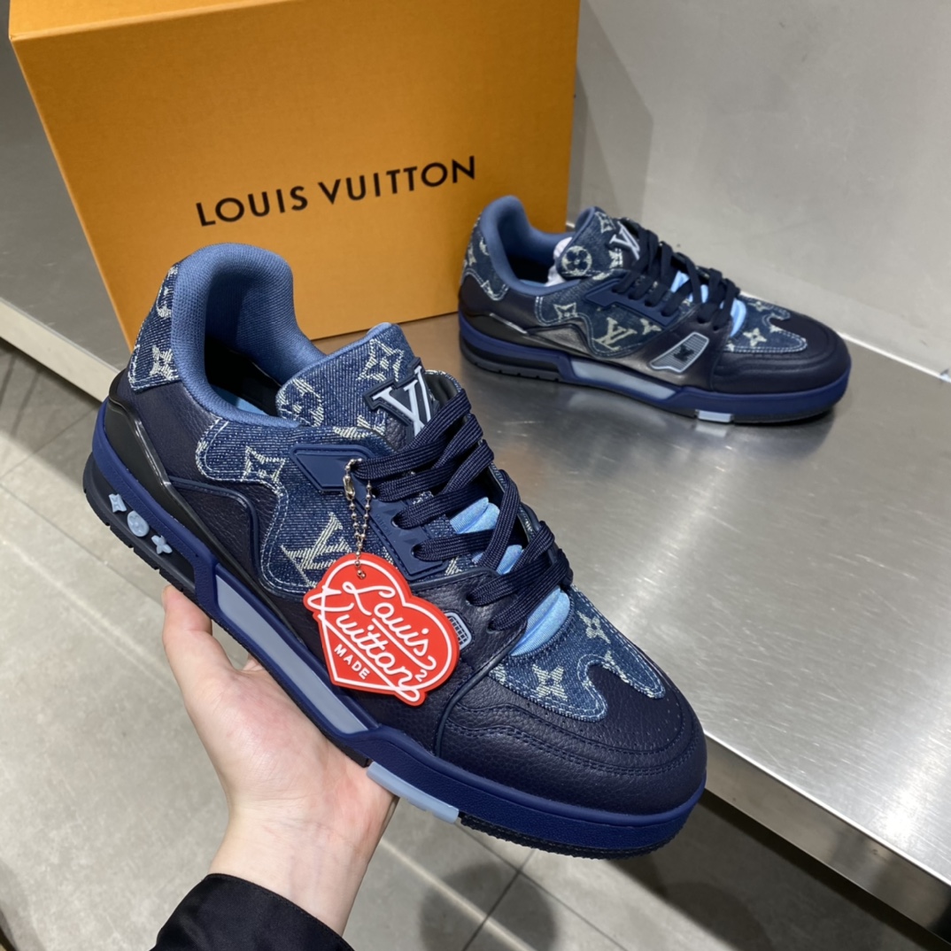 l0vis Vvtt0n trainer sneaker 1a9iqh blue