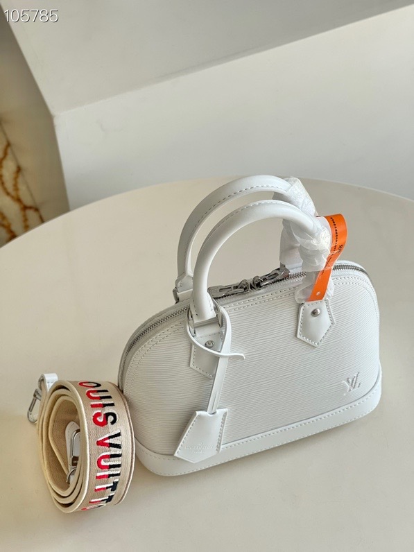 LV alma bag BB handbag M57341 white 23.5cm