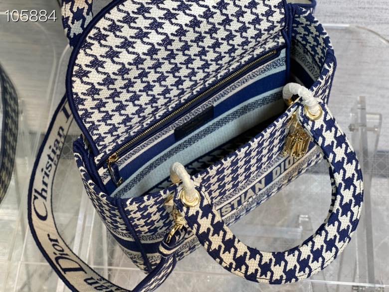 D10r medium lady d-lite bag embroidery m0565 24 cm 06