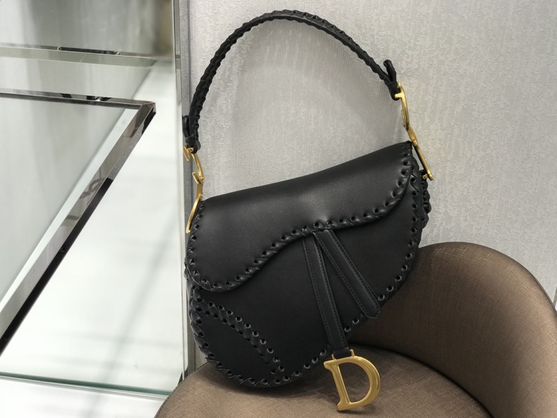 D10r saddle bag black woven style m0447cbaa 26 cm