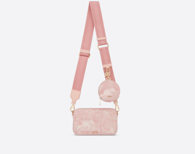 D10r small multifunctional bag pale pink m9908 19cm