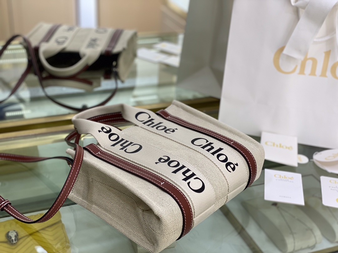 Chloe Woody tote bag N7666 26.5cm 03