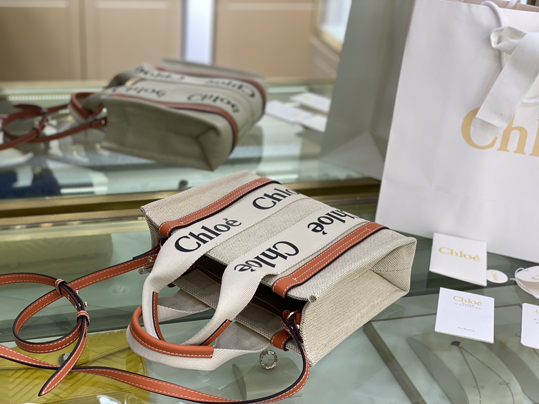 Chloe Woody tote bag N7666 26.5cm 04
