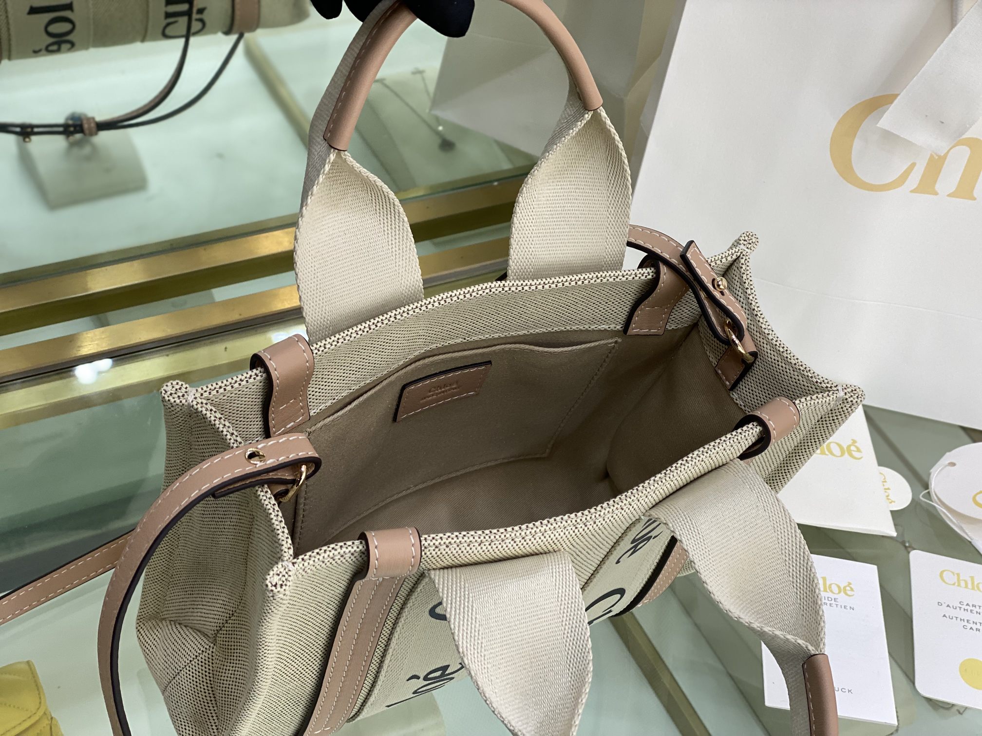 Chloe Woody tote bag N7666 26.5cm 05