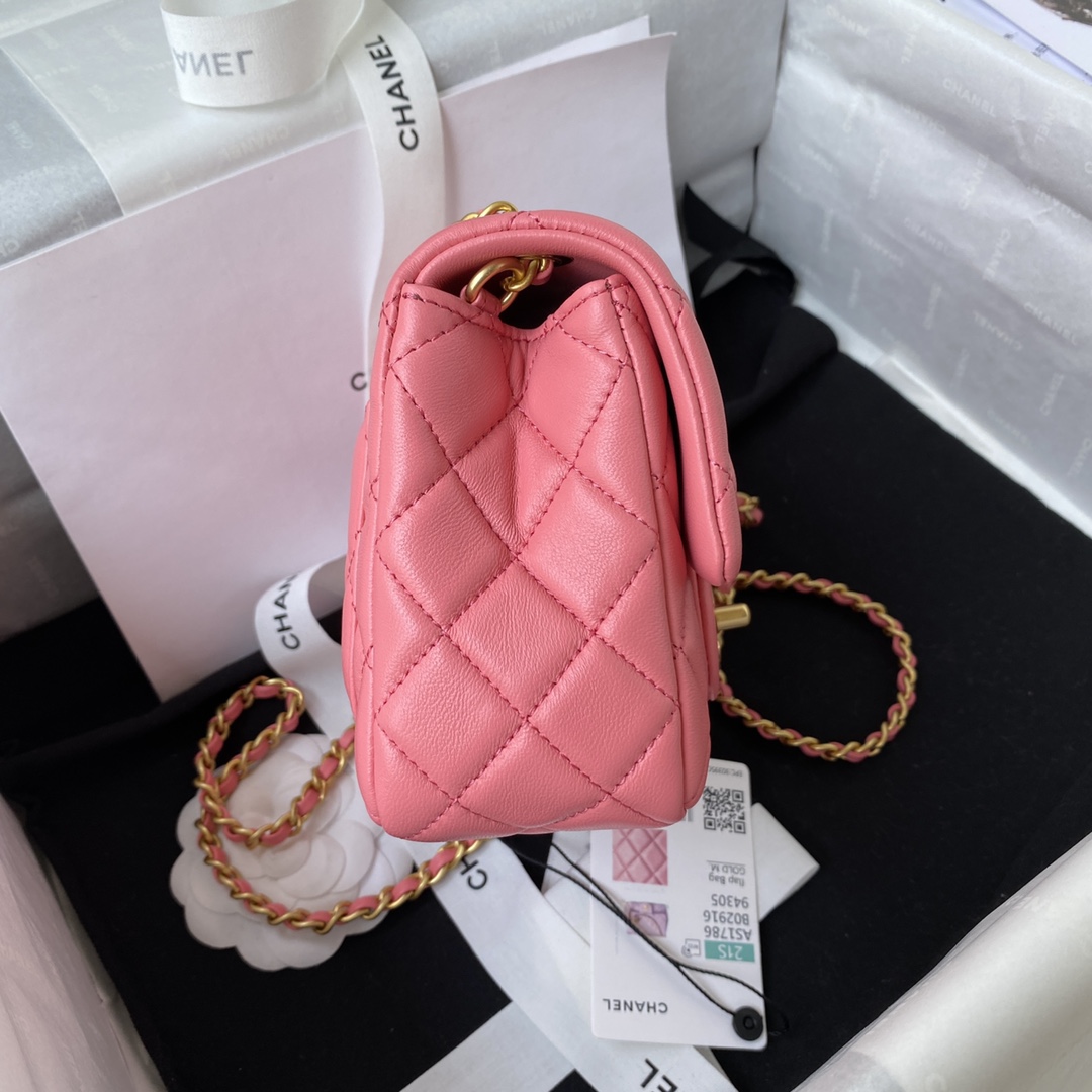 Ch**el as1784 cf mini bag 18cm