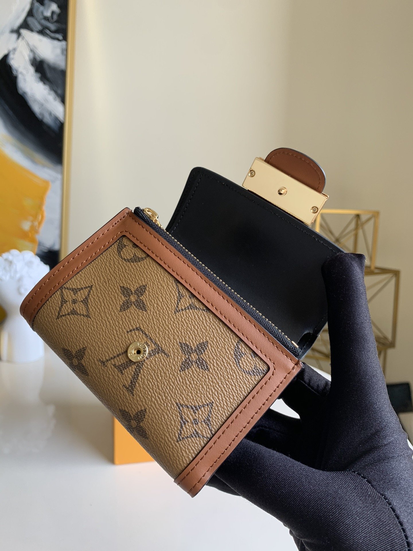 lv wallet bag M68725 12CM
