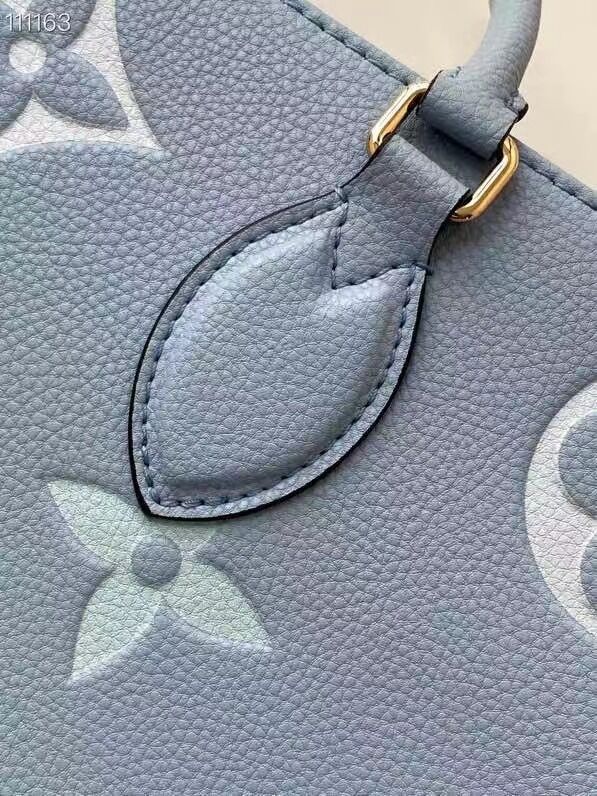 l0vis Vvtt0n onthego mm tote bag blue m45718 35 cm