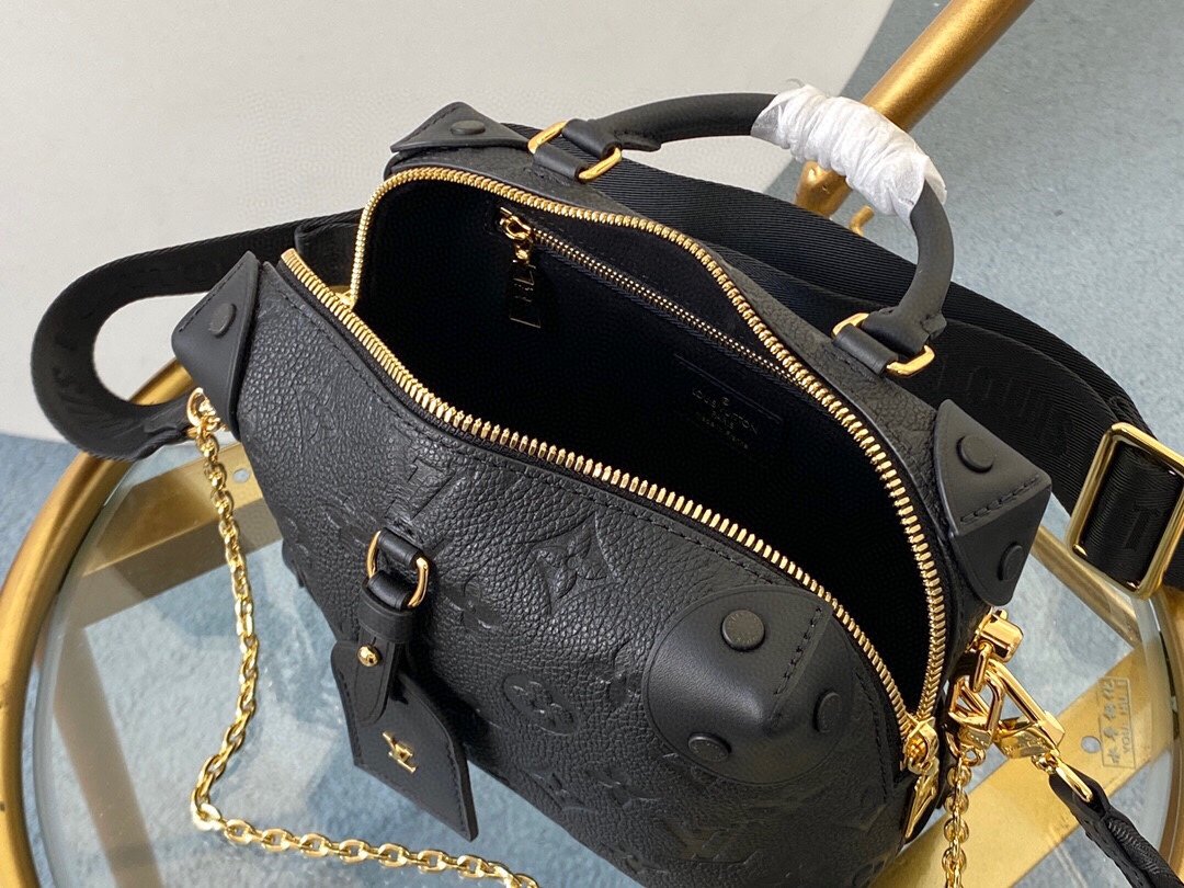 LV PETITE MALLE SOUPLE black M45394 20cm