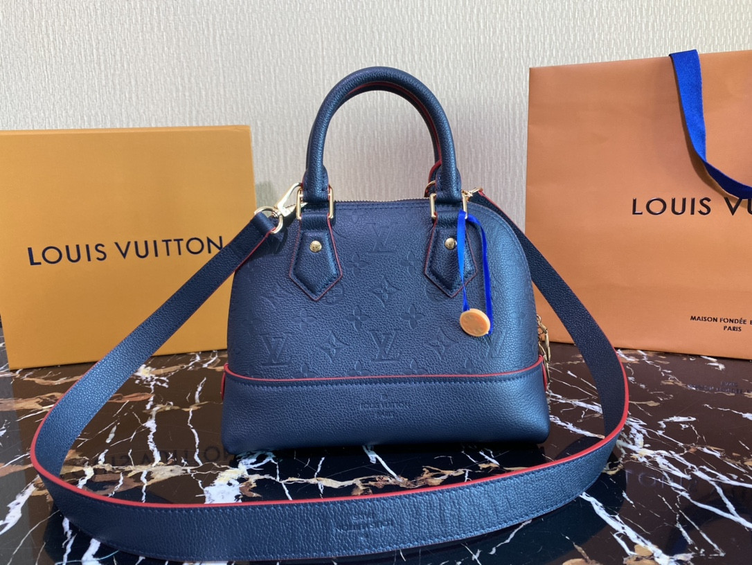 LV Neo Alma bag M44829 Indigo 25x18x12cm