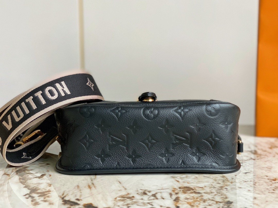 LV Diane Monogram Empreinte - M46388 - Black 23 x 16 x 8.5 cm