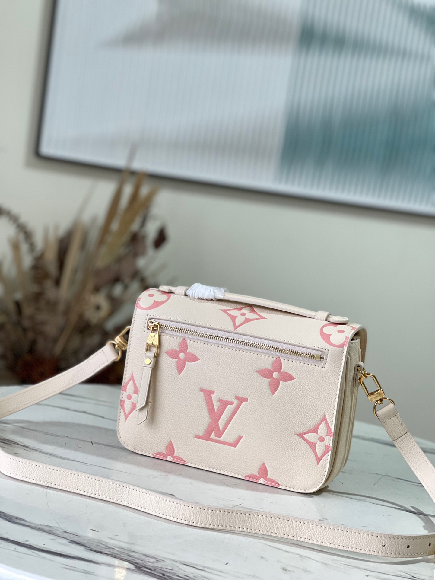 LV Pochette Métis Bicolo Monogram Empreinte White - M45773 - 25x19x7cm
