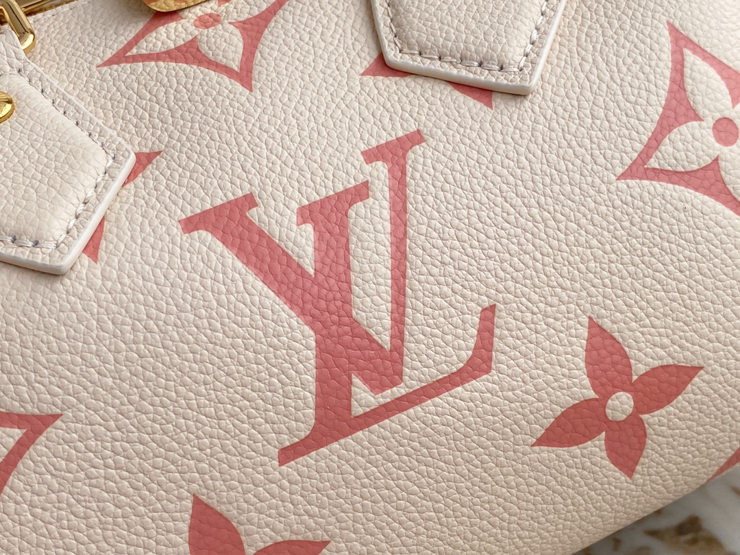 LV Speedy Bandoulière 20 M46397 Crème Beige - 20.5x13.5x12cm