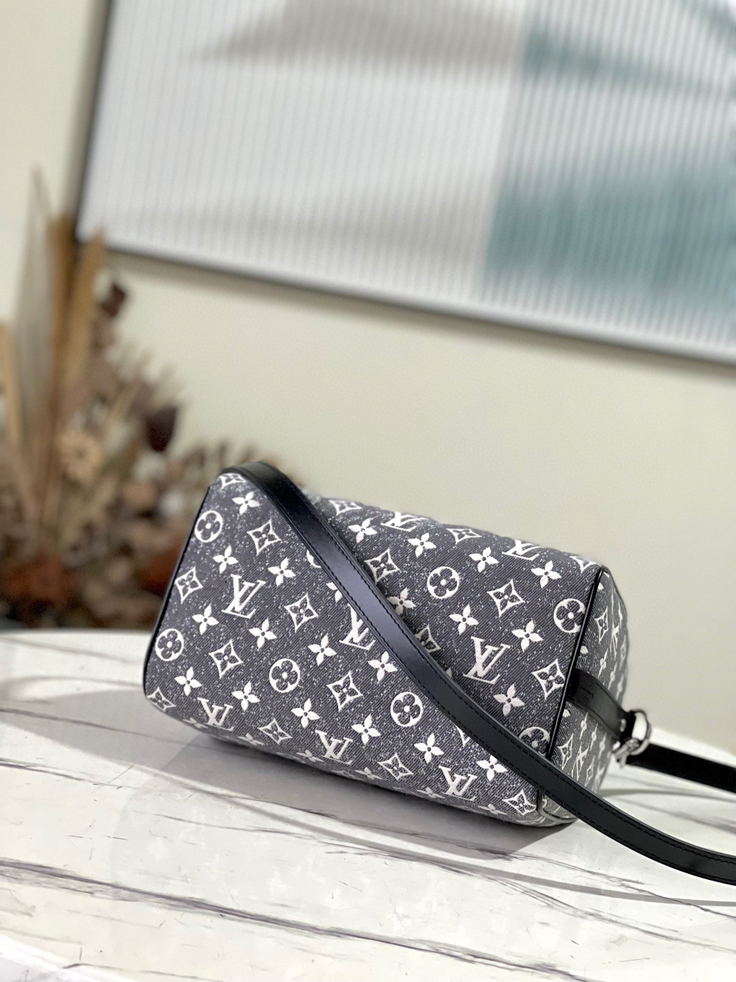 LV Speedy Bandoulière 25 Gray M21464 - 25x19x15cm