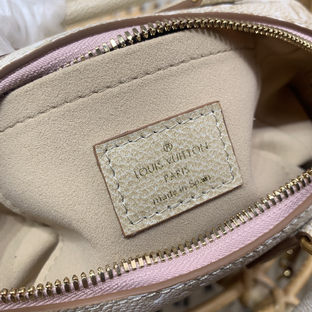 LV Speedy Bandoulière 20 Star Handbag M46163 Pale Beige - 20.5x13.5x12cm