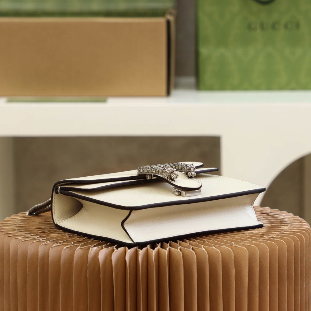 Gvc*1 dionysus svp*me mini bag white 421970 - 20x15.5x5cm