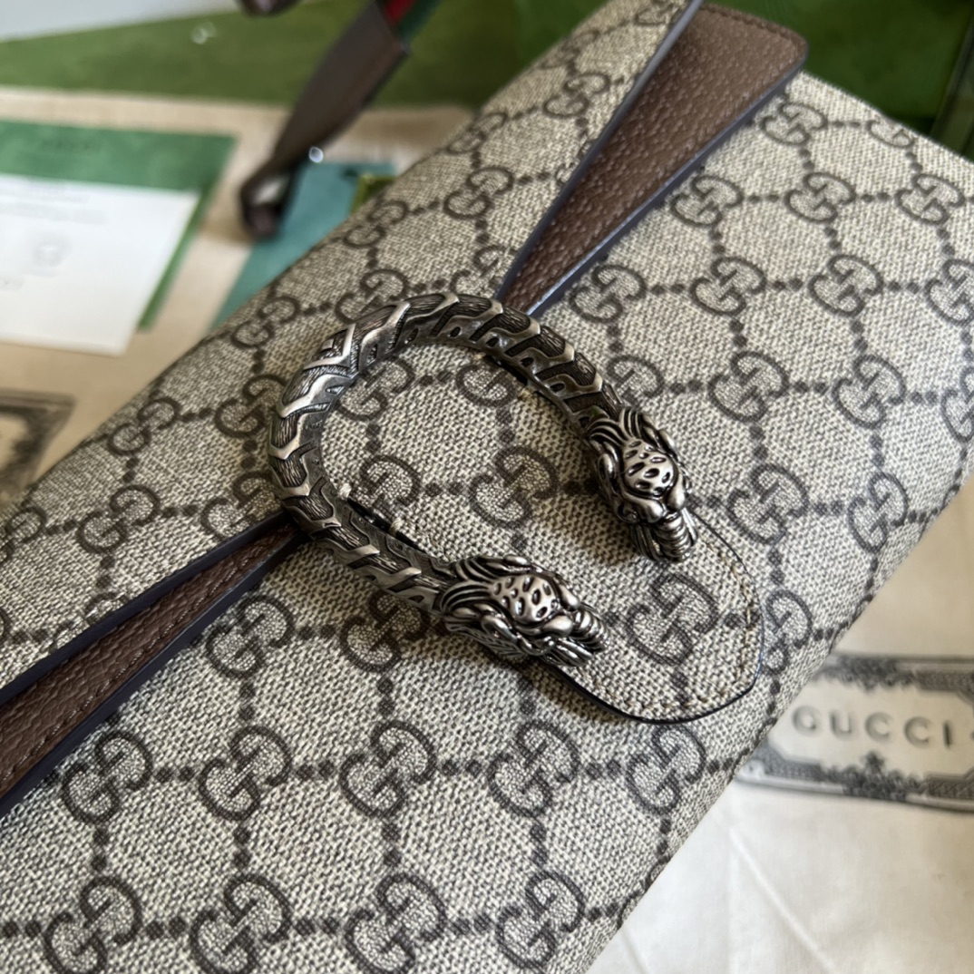 Gvc*1 dionysus small shoulder bag brown 731782 - 25x14x4cm