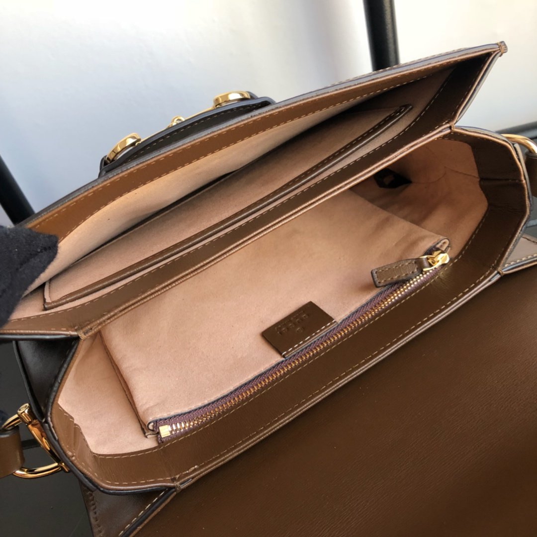 Gvc*1 horsebit 1955 shoulder bag gg svp*me canvas 602204 - 25x18x8cm