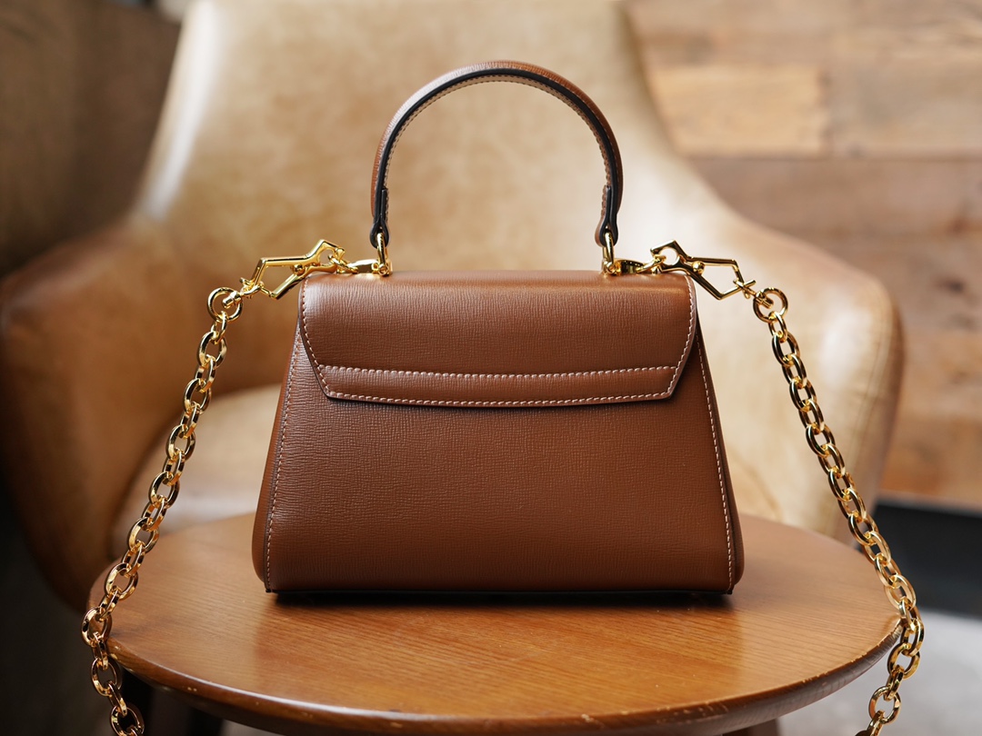 Gvc*1 horsebit 1955 small bag brown 703848 - 22x16x10.5cm