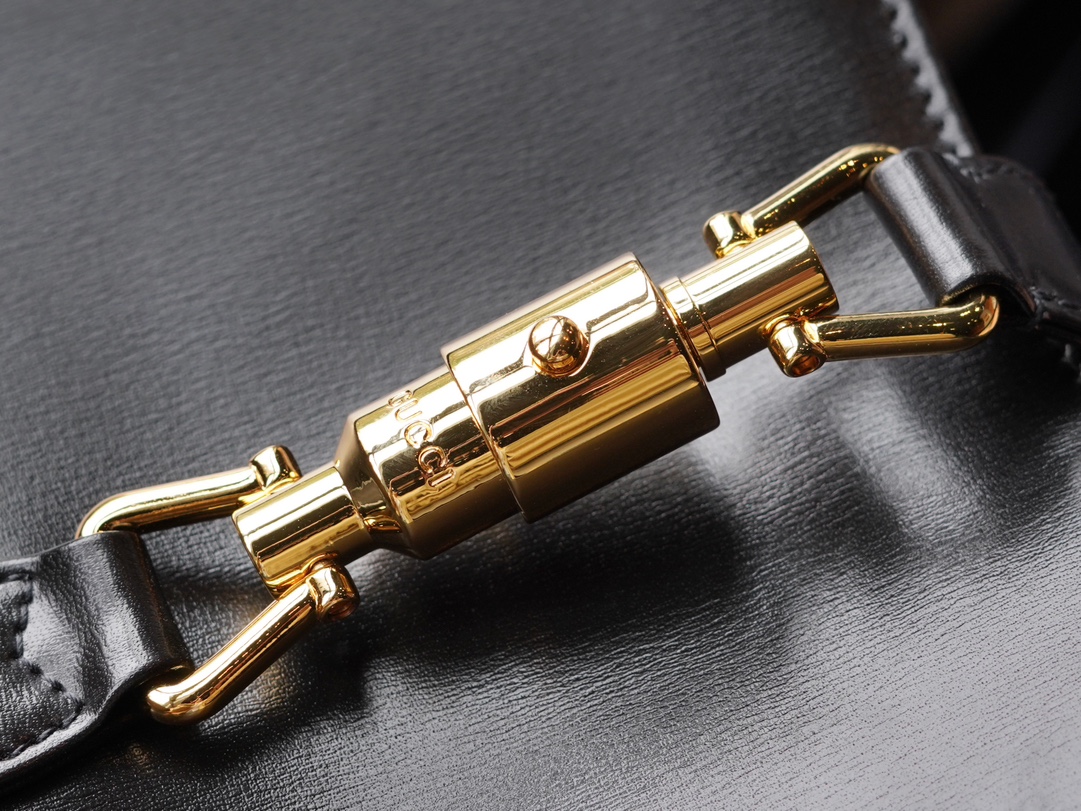 Gvc*1 jackie 1961 small shoulder bag black 636709- 27.5 x 19 x 4cm