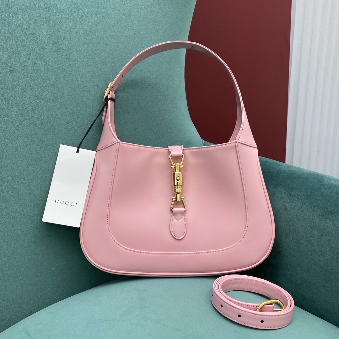 Gvc*1 jackie 1961 small shoulder bag pink 636709- 27.5 x 19 x 4cm