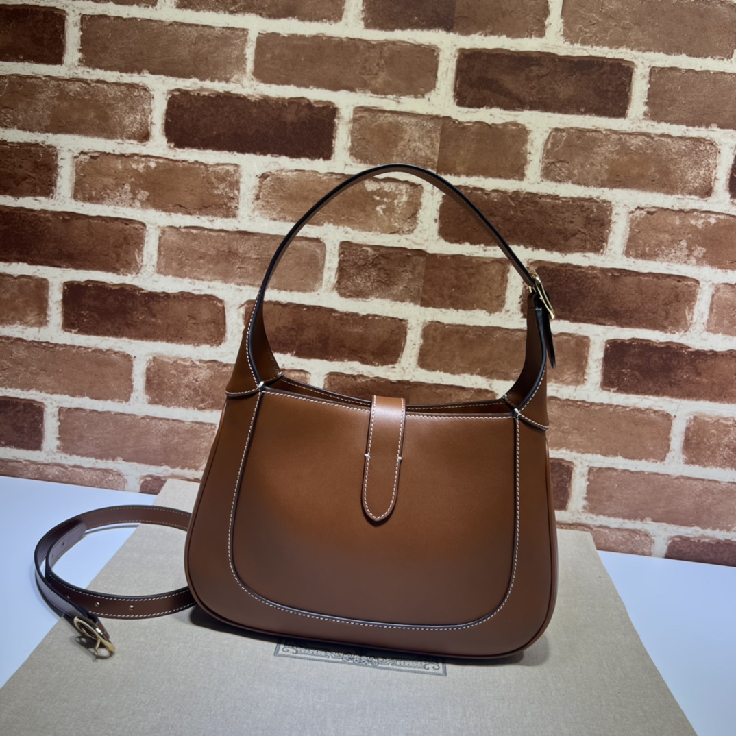 Gvc*1 jackie 1961 small shoulder bag brown 636709- 27.5 x 19 x 4cm