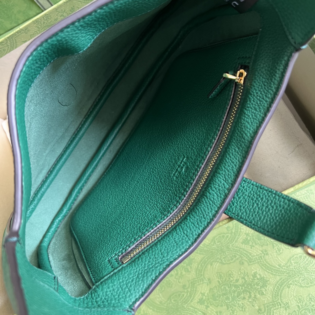 Gvc*1 jackie 1961 small natural grain bag green 636709- 27.5 x 19 x 4cm