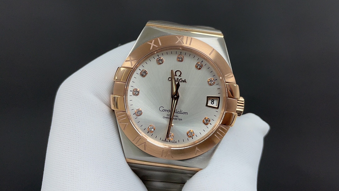 0me*ga double eagle watch 8500