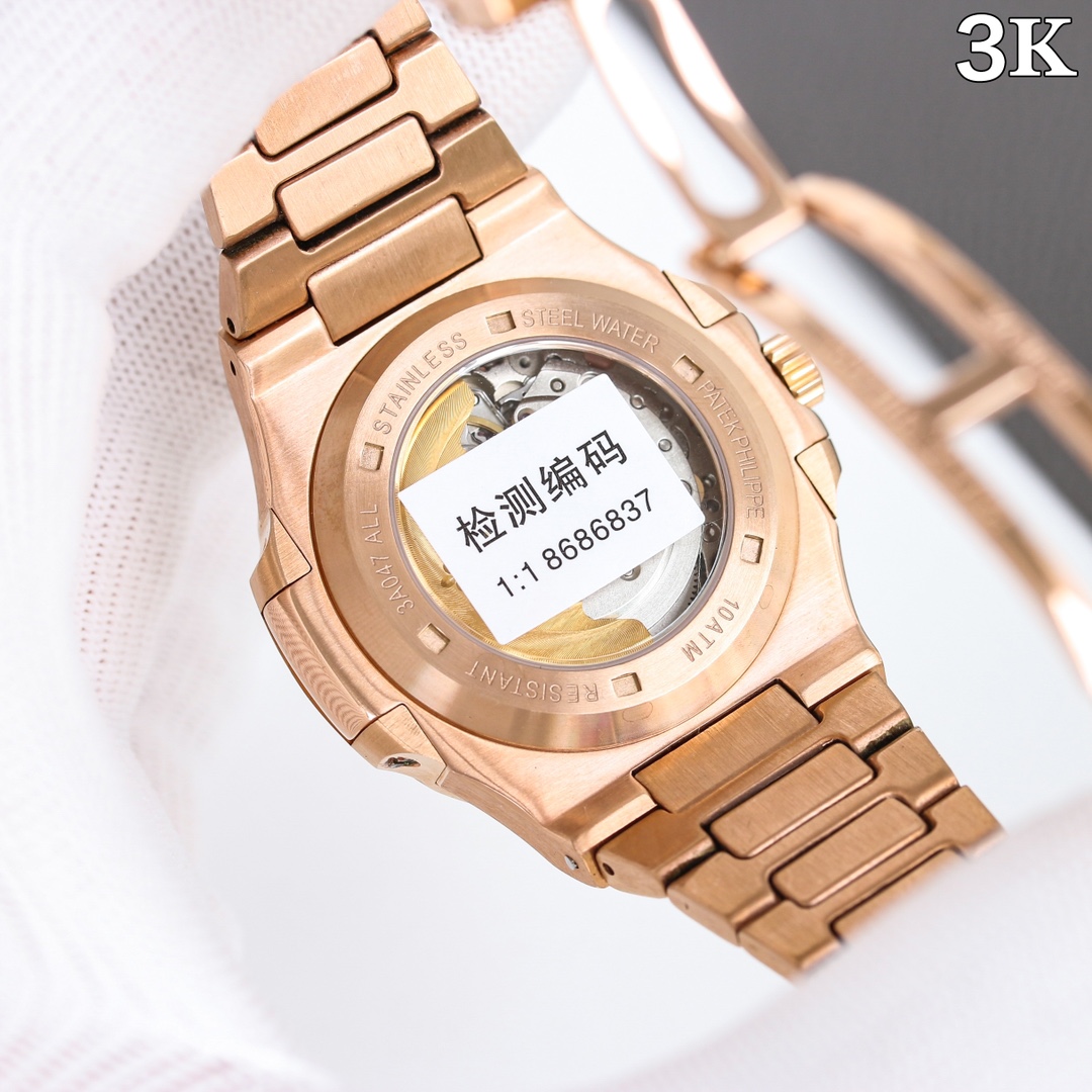 Pat*k Phi1i*penautilus  40 th anniversary full damon pink