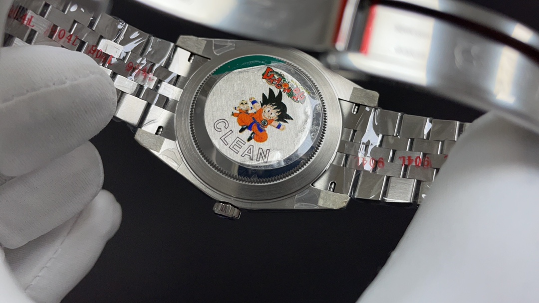 R01ex oyster perpetual date just white and green 41mm 3235