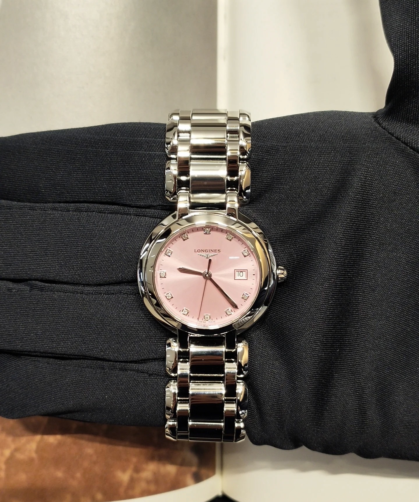 Longines Heart Moon Cherry Blossom Plate